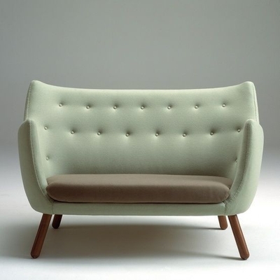 Κίνα Τσέστερφιλντ 3 καναπές των φινλανδικών Juhl Poeten καθισμάτων, επικαλυμμένο ύφασμα σύγχρονο κρεβάτι καναπέδων προμηθευτής
