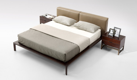 Κίνα Το καθορισμένο διπλό ξύλινο κρεβάτι κρεβατοκάμαρων επικάλυψε το μαλακό γκρίζο απλό σύγχρονο ύφος προμηθευτής