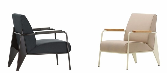 Κίνα FAUTEUIL DE SALON μοναδικό σχεδίου ύφος fauteuil sofa fauteuil de salon Jean μετάλλων προσαρμοσμένο πλαίσιο prouve για το καθιστικό προμηθευτής