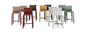 Πολυθρόνα αμαξιών του Mario Bellini ταπετσαριών δέρματος, πολυ σκαμνί φραγμών Bellini χρώματος προμηθευτής