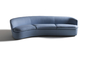 Καμμμένος καθιστικό καναπές 3 πόδια Cuatom δέρματος μετάλλων καθισμάτων με τον αφρό υψηλής πυκνότητας προμηθευτής